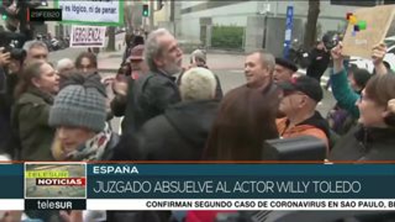 España: juzgado absuelve al actor Willy Toledo