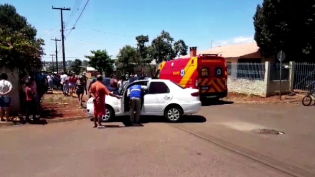 Duas pessoas ficam feridas e colisão Bairro Interlagos