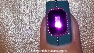 NAIL ART DESIGN FOR BEGINNERS -3 NEW Nail ArtDESIGNS in Green Color-NEW Nail Art Ideas