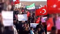 (DÜZELTME) - İdliblilerin Türkiye'ye destek gösterileri sürüyor