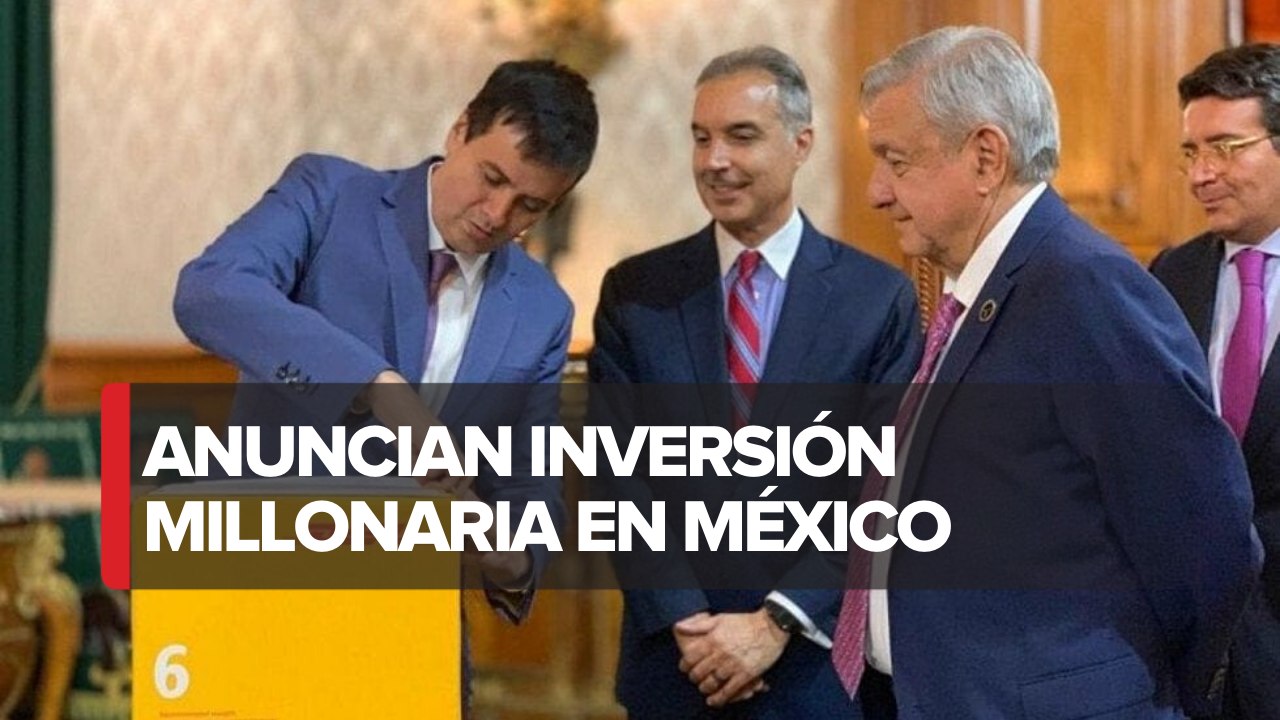 AMLO anuncia inversion millonaria de DHL en Mexico