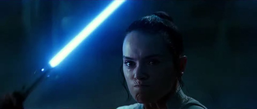 STAR WARS THE RISE OF SKYWALKER movie clip - Rey & Kylo Ren vs. Palpatine Fight