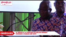 Le Trésor et la comptabilité publique rendent hommage à Charles Diby Koffi