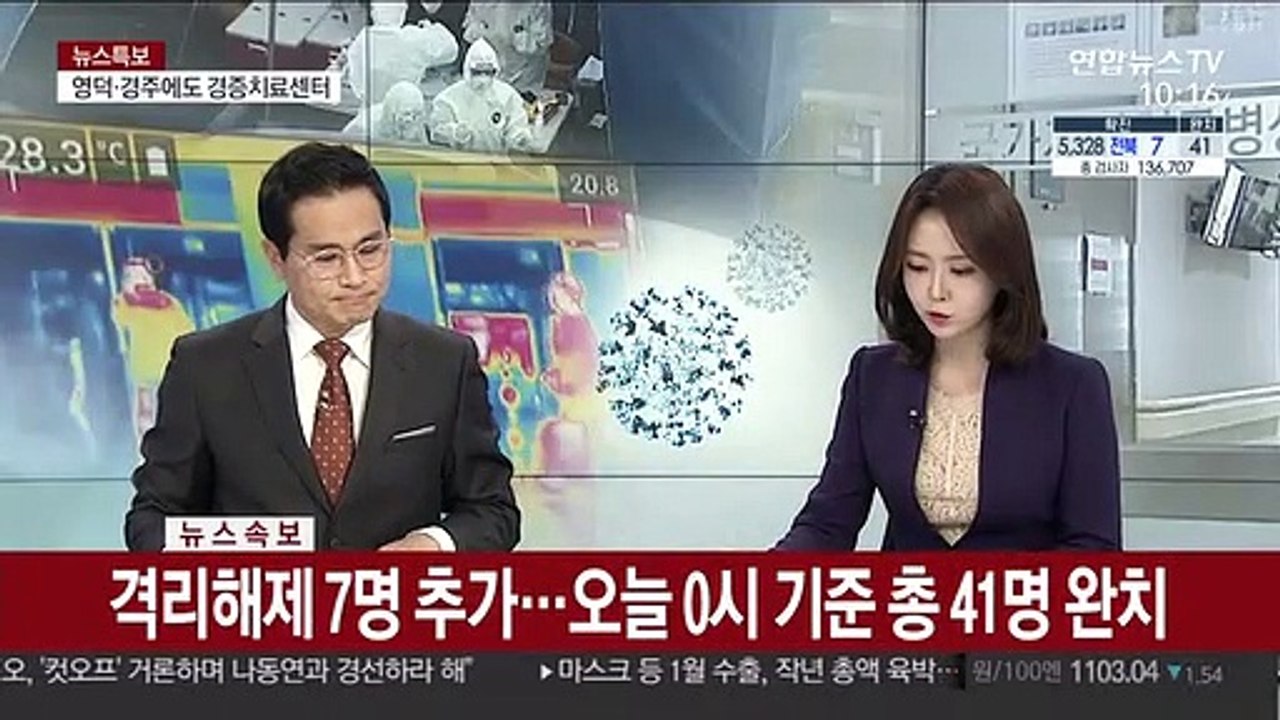 [속보] 대구·경북 494명 추가 확진…사망 32명·격리해제 41명