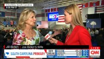 Jill Biden, Joe Biden's wife speaks on South Carolina wins. #JoeBiden #News #CNN
