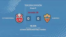 Resumen partido entre CD Torreperogil y Almería B Jornada 28 Tercera División