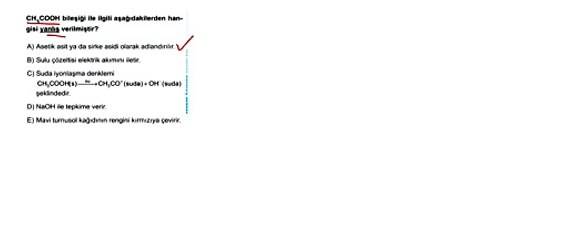 Sıradışı Analiz Yayınları TYT 7. Deneme Sınavı - Fen 13.  Soru