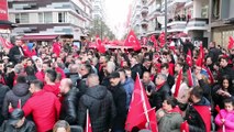 İdlib şehitleri için saygı yürüyüşü - SAMSUN