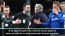 'No disrespect' from Ancelotti after red card