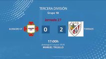 Resumen partido entre Almagro CF y Torrijos Jornada 27 Tercera División