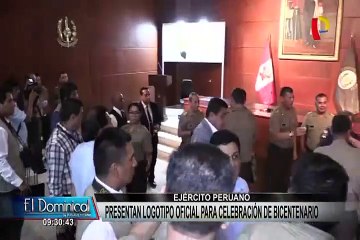 Ejército del Perú presenta logotipo oficial para celebración de su bicentenario