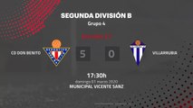 Resumen partido entre CD Don Benito y Villarrubia Jornada 27 Segunda División B