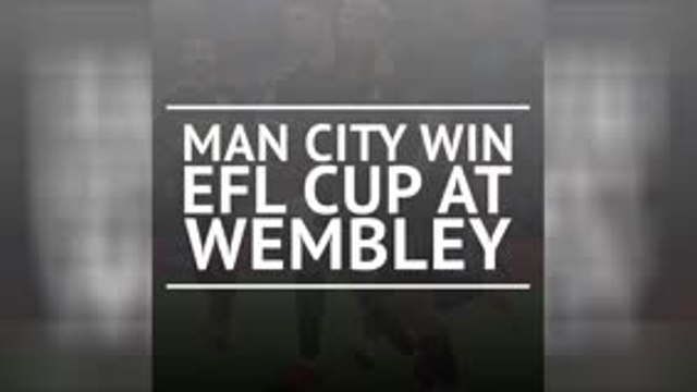 Breaking News - Man City win EFL Cup
