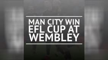 Скачать видео: Breaking News - Man City win EFL Cup