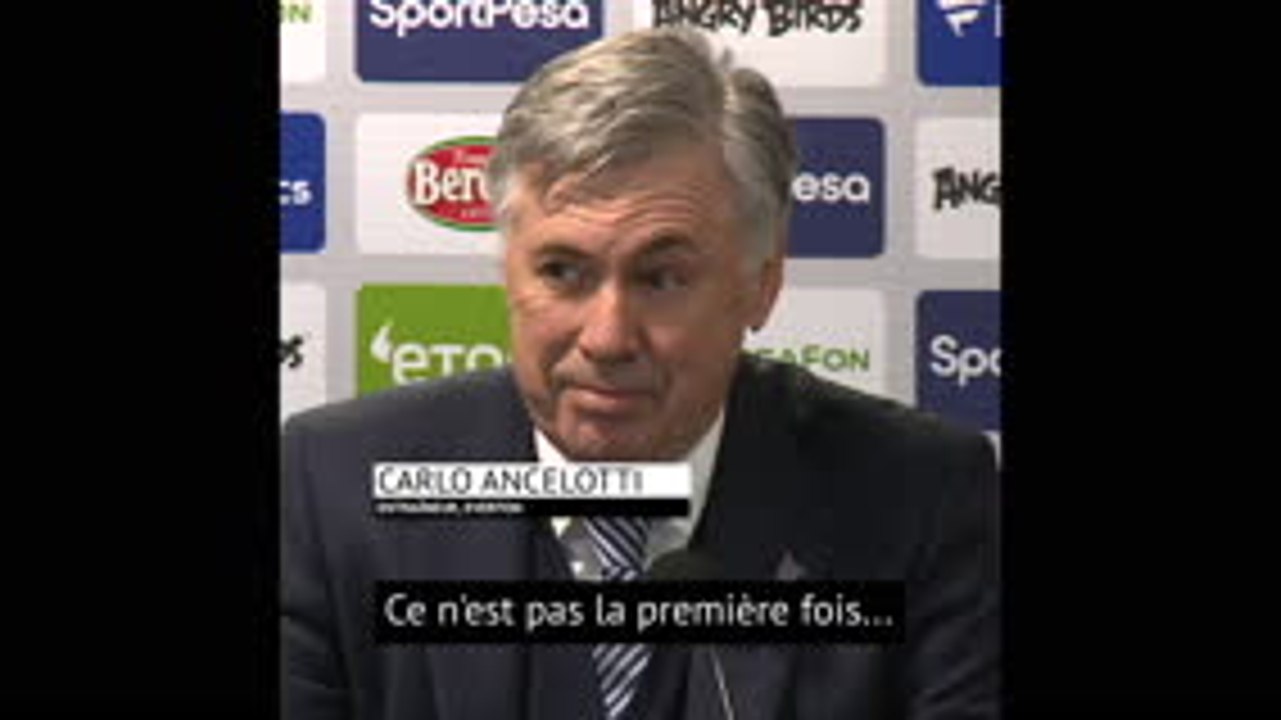 Ancelotti : "Pas ma première, et pas ma dernière exclusion"
