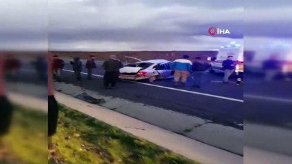 Köpeğe çarpmamak için manevra yaptı taklalar atarak durabildi: 1 ölü