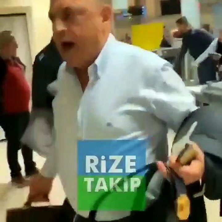 Rizespor Başkanı Hasan Kartal, "Benim kim olduğumu biliyor musunuz" diyerek polise çıkıştı