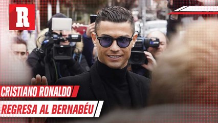 CR7 presente en el Real Madrid v.s Barcenola