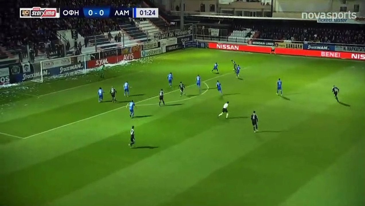 Ο.Φ.Η. - Λαμία = 3 - 0