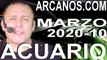 ACUARIO MARZO 2020 ARCANOS.COM - Horóscopo 1 al 7 de marzo de 2020 - Semana 10