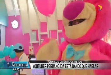 Youtuber peruano IOA es la nueva estrella de las plataformas digitales