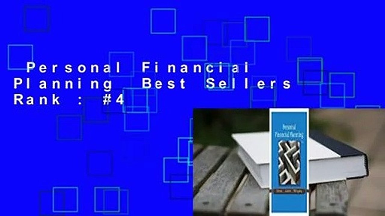 Personal Financial Planning  Best Sellers Rank : #4