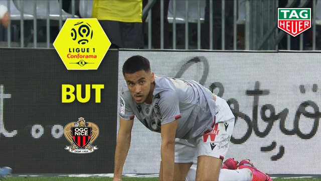 But Adam OUNAS (57ème) / Girondins de Bordeaux - OGC Nice - (1-1) - (GdB-OGCN) / 2019-20