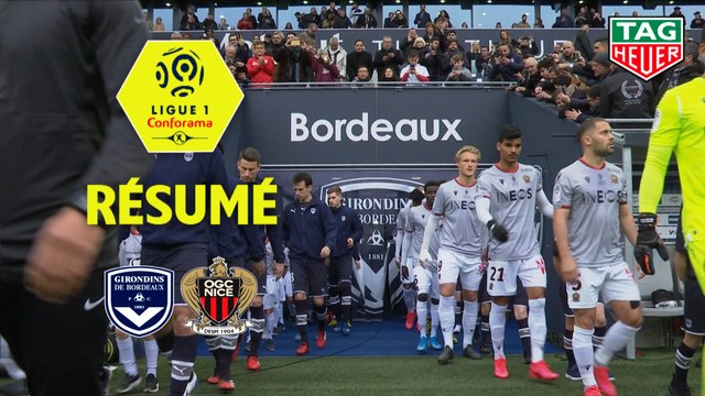 Girondins de Bordeaux - OGC Nice (1-1) - Résumé - (GdB-OGCN) / 2019-20