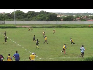 L' essai de Paty de la sélection du Ceara face à la sélection Guyanaise