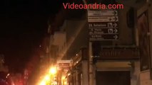 Andria: il semaforo senza verde e nastro adesivo - video
