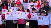 Beyaz Saray önünde Türkiye'ye destek gösterisi