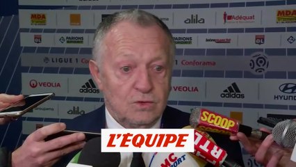 Aulas «Un match de grande qualité» - Foot - L1 - OL