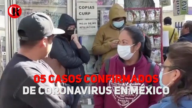 05 Casos confirmados de COVI-19 en México
