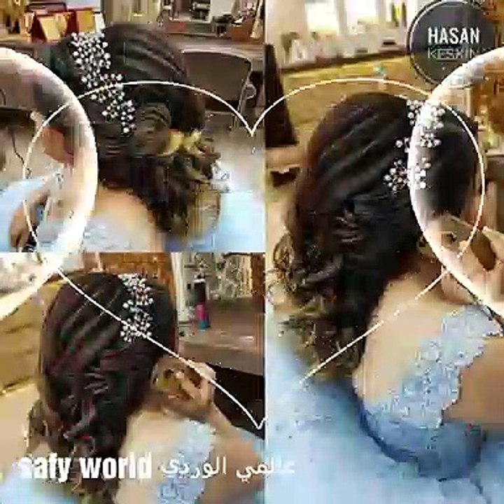 موديلات تسريحات شعر للعروس --  موضة 2019 -- لتكوني(720P_HD)
