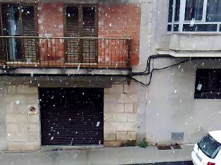Spain snowfall beautiful weather