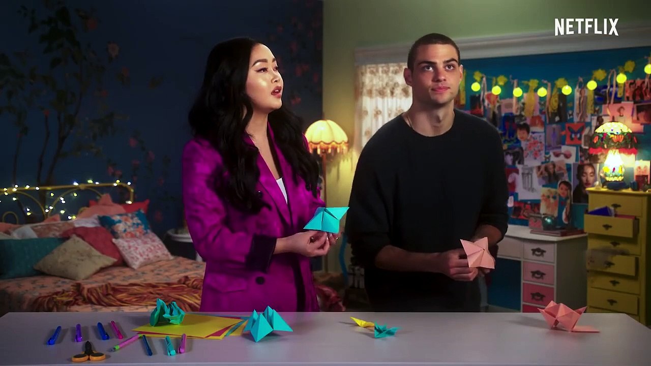 Origamei com Lana Condor e Noah Centineo | Netflix Brasil