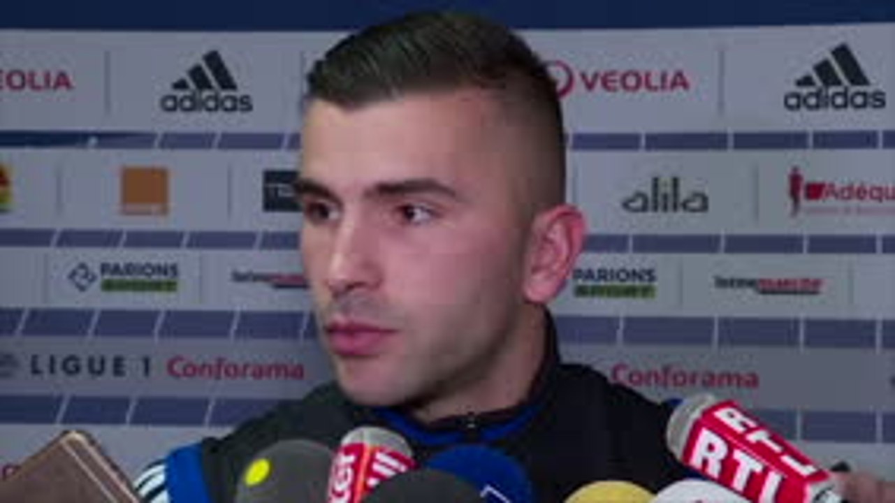 27e j. - Lopes : "Une deuxième mi-temps un peu compliquée"