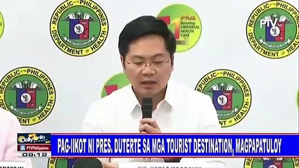 Pag-iikot ni Pres. #Duterte sa mga toursit destination, magpapatuloy