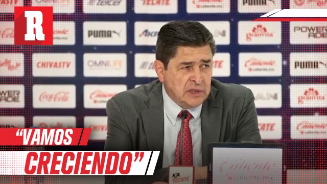 Luis Fernando Tena asegura que Chivas se ha fortalecido anímicamente con los triunfos