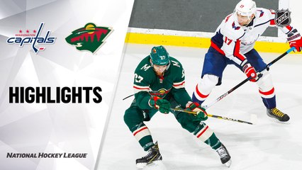 NHL Highlights | Capitals @ Wild 3/1/20
