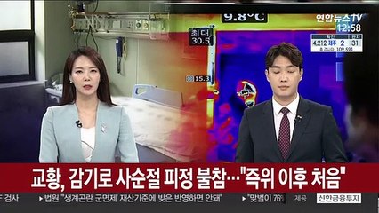 교황, 감기로 사순절 피정 불참…"즉위 이후 처음"