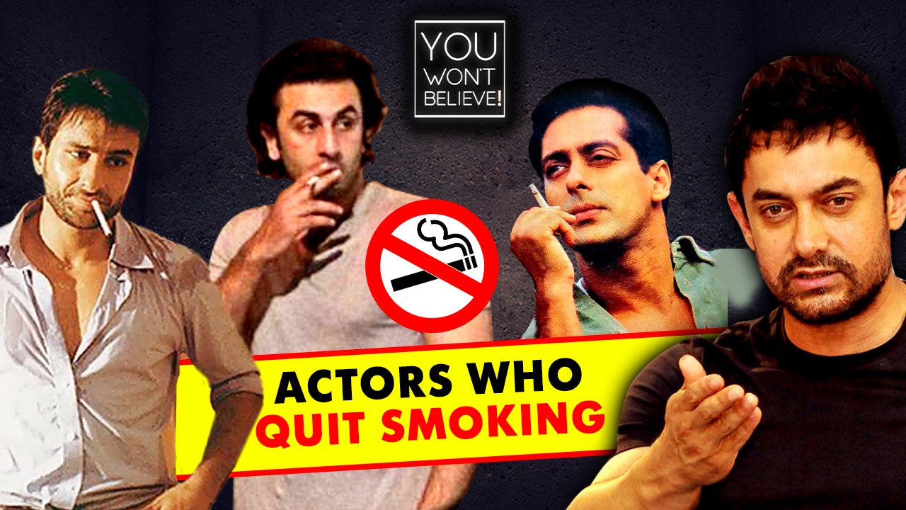 Ranbir Kapoor, Salman Khan, Saif Ali Khan, Vishal Dadlani Bollywood Stars Who QUIT Smoking