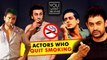 Ranbir Kapoor, Salman Khan, Saif Ali Khan, Vishal Dadlani | Bollywood Stars Who QUIT Smoking
