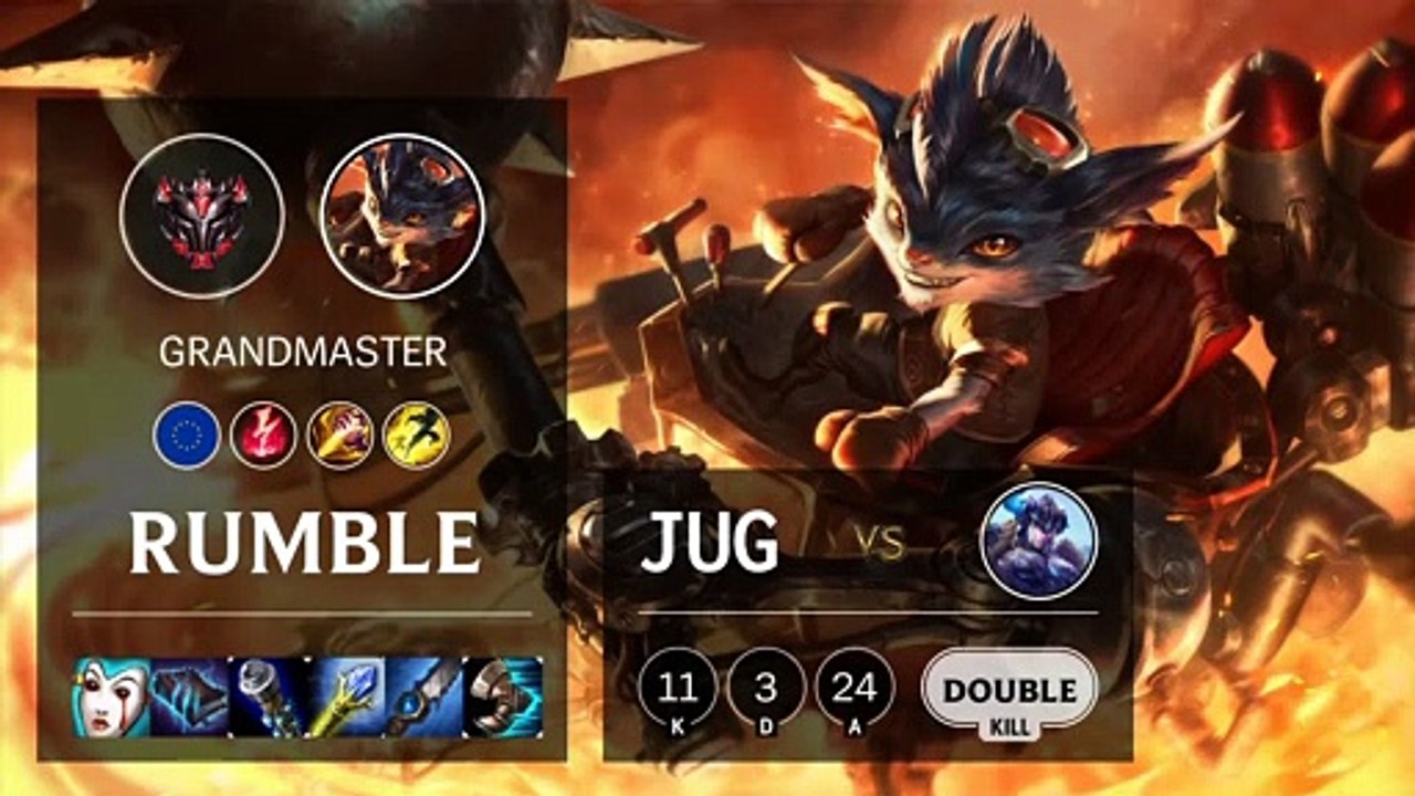 Rumble Jungle vs Sejuani - EUW Grandmaster Patch 10.4