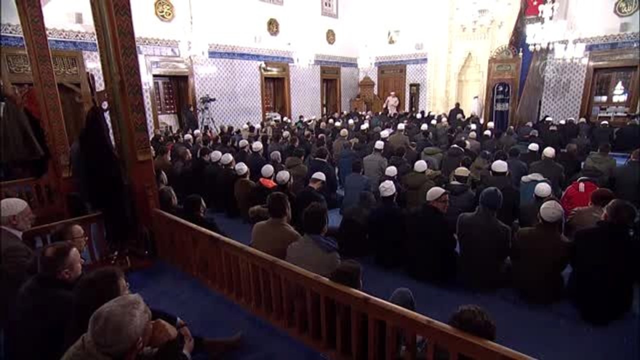 Hacı Bayram  Camisi'nde Fetih suresi okundu (3)