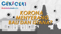 [Ceki-ceki] Virus Korona Menyerang Bali dan Istana? Ini Faktanya