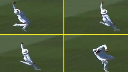 IND VS NZ 2ND TEST | Ravindra Jadeja takes a catch of Neil Wagner