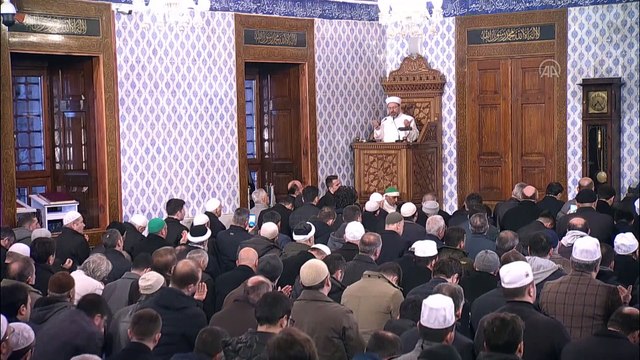 Hacı Bayram Camisi'nde Fetih suresi okundu (4) - ANKARA