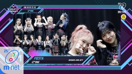 2월 마지막 주 1위 '아이즈원'의 'FIESTA' 앵콜 무대! (Full ver.)