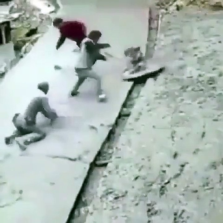 Road construction working machine going wrong| Dangerous video|